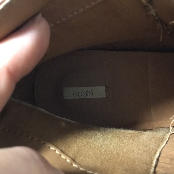 UO Ecote Eliana Double Zip Brown Ankle Booties - Picture 8 of 8